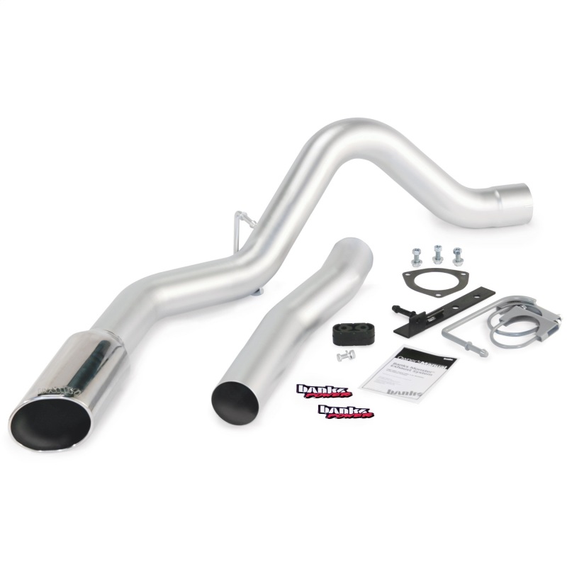 Chevrolet 2500 Performance Exhaust - Banks Power - Monster Exhaust with Single Exit - Chrome - 2015